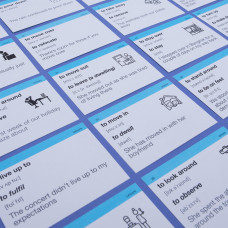 Картки для вивчення англійської мови English Student. Phrasal Verbs B1 & Phrasal Verbs B2-C1