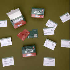 Картки для вивчення німецької мови English Student. Deutsch Militar
