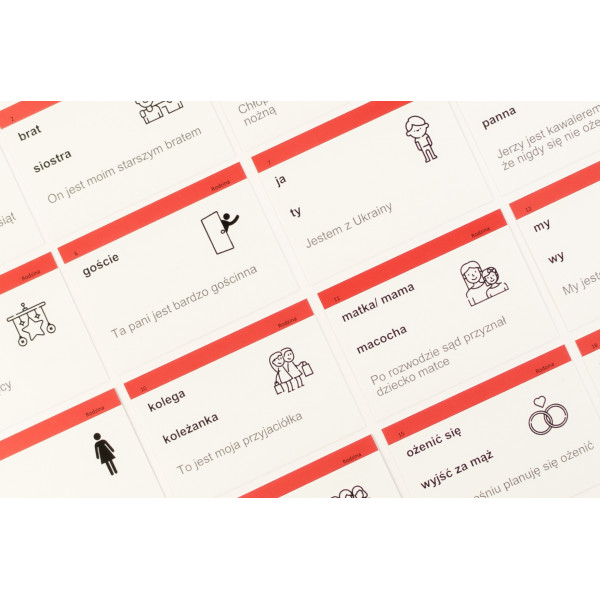 Картки для вивчення польської мови English Student
