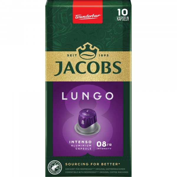 Кава в капсулах Jacobs Lungo Intenso 10шт