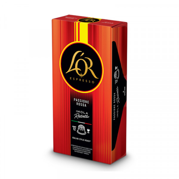 Кава в капсулах L`OR Rossa Imola Ristretto 10шт