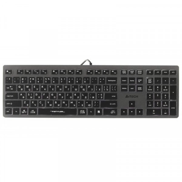 Клавіатура A4Tech Fstyler FX60 White Neon backlit