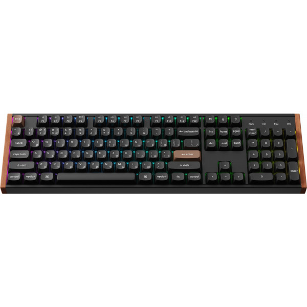 Клавіатура бездротова Keychron K10 HE Magnetic Switch Black RGB (K10H-F1-UA)