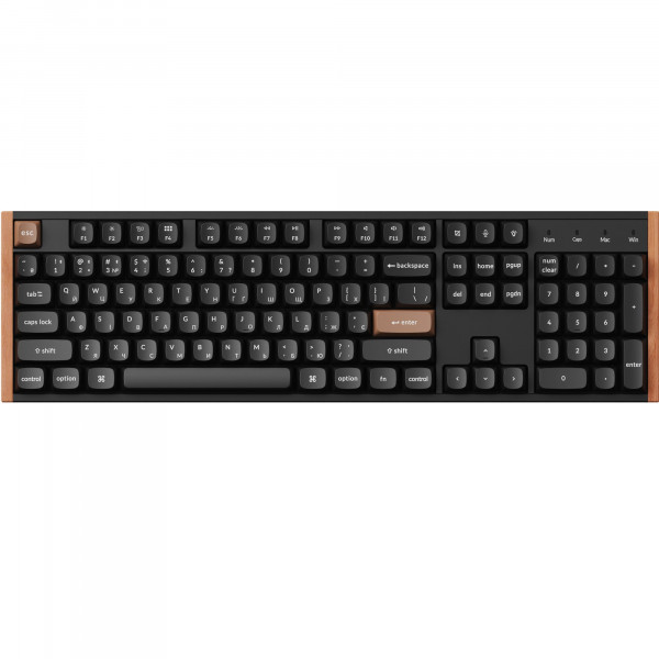 Клавіатура бездротова Keychron K10 HE Magnetic Switch Black RGB (K10H-F1-UA)