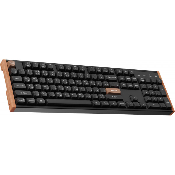 Клавіатура бездротова Keychron K10 HE Magnetic Switch Black RGB (K10H-F1-UA)