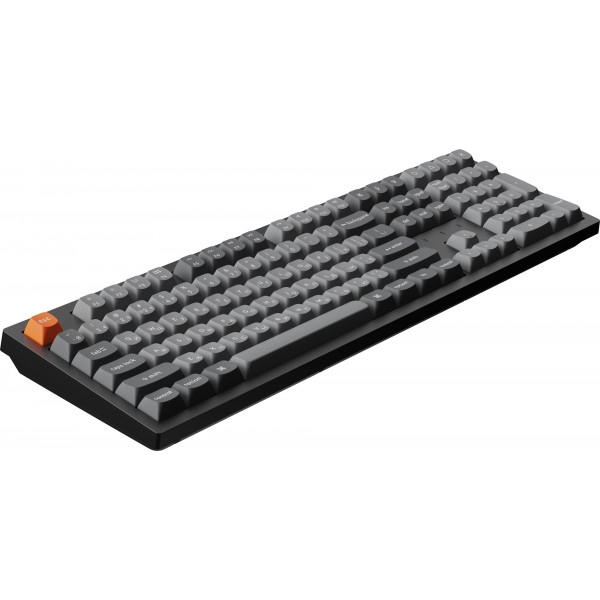 Клавіатура бездротова Keychron K10 Max Keychron Super Banana Switch Black RGB (K10M-H4-UA)