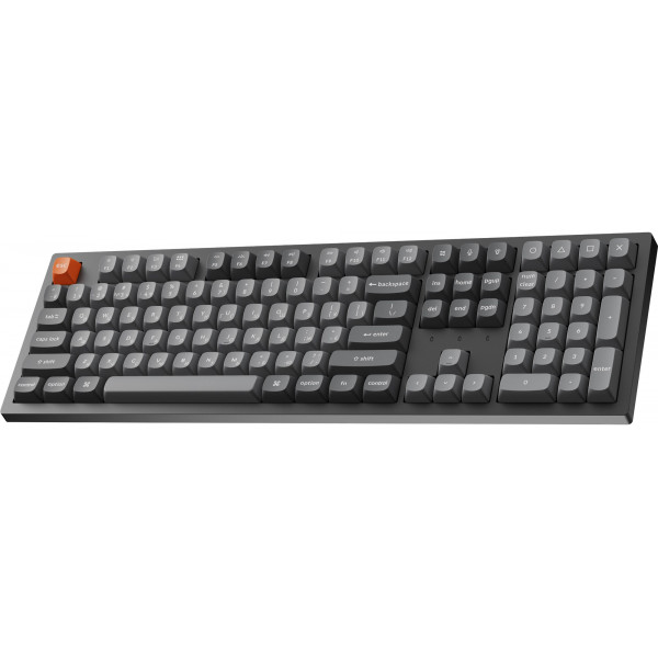 Клавіатура бездротова Keychron K10 Max Keychron Super Banana Switch Black RGB (K10M-H4-UA)