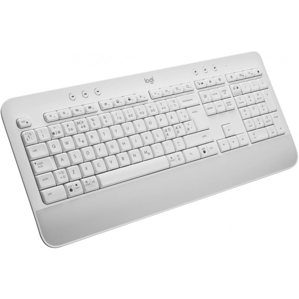 Клавiатура бездротова Logitech Signature K650 US OffWhite USB (920-010977)