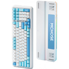 Клавіатура бездротова MCHOSE K99 Sky Blue (K99-1A)