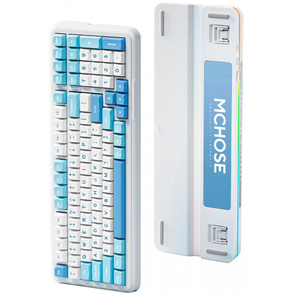 Клавіатура бездротова MCHOSE K99 Sky Blue (K99-1A)