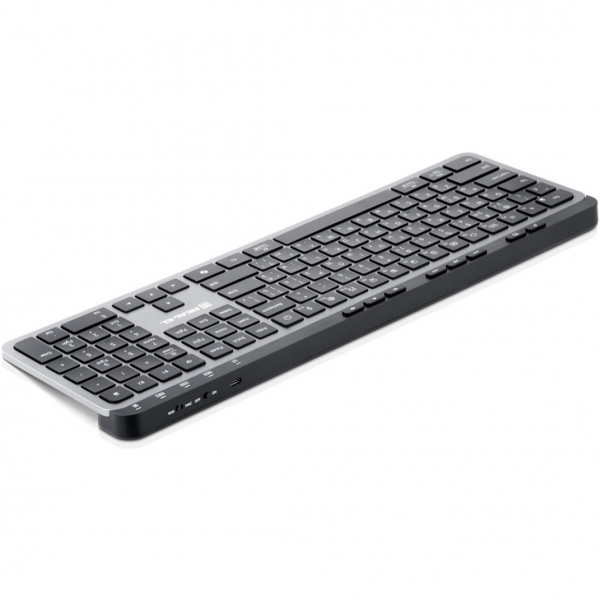 Клавіатура бездротова REAL-EL RK-737W Black/Grey