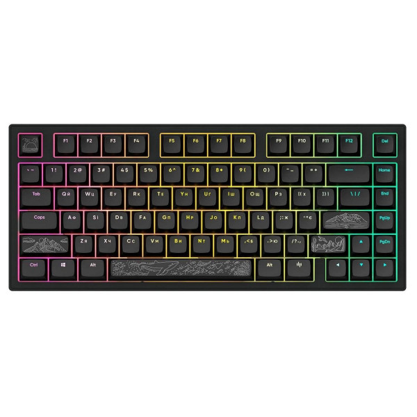 Клавіатура Dark Project ALU81 Terra Nostra Black (DPKB_NOSTRA_81_ANSI_BLACK_UA)