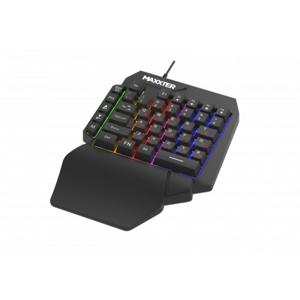 Клавiатура Maxxter KBG-OH-01B-UA Black