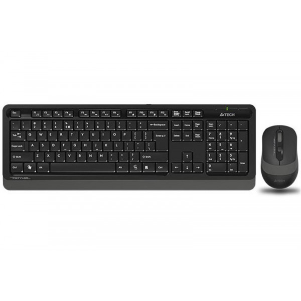 Комплект (клавіатура, мишка) бездротовий A4Tech FG1010S Black/Grey