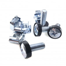 Комплект кріплення (сірий гвинт 20мм+гайка+шайба) (WT-2055B-M6)