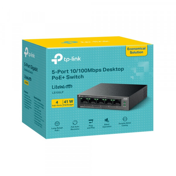 Комутатор TP-Link LS105LP
