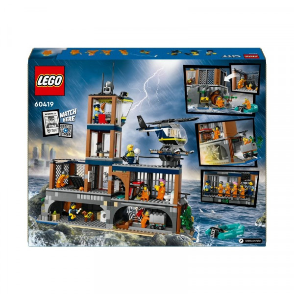 Конструктор LEGO City Поліцейський острів-в`язниця (60419)