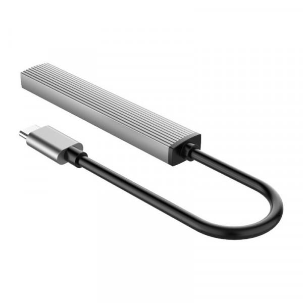 Концентратор USB Type-C Orico AH-12F-GY-BP Grey (CA913541)