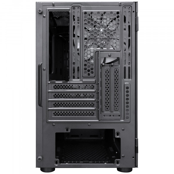 Корпус 1stPlayer D3-BK-3F7-14 Black без БЖ