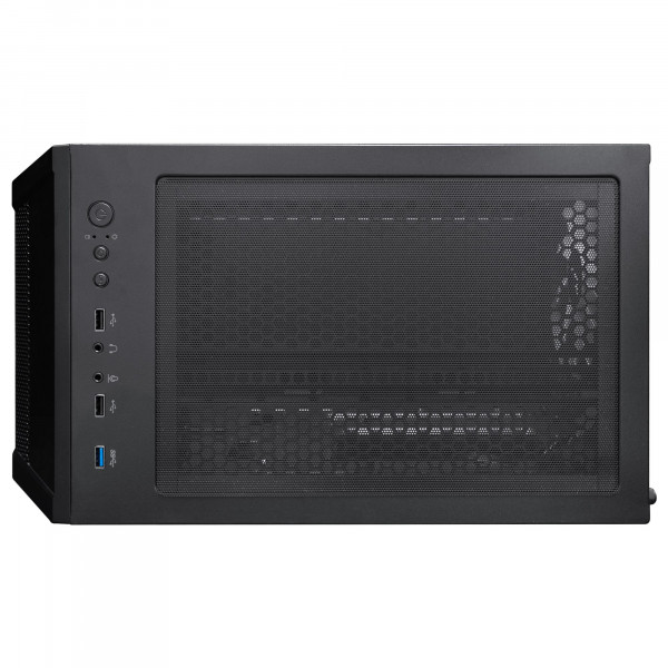 Корпус 1stPlayer D3-BK-3F7-14 Black без БЖ