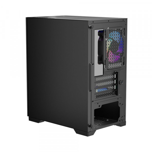 Корпус 1stPlayer X2-M-4F2(AP) Black без БЖ