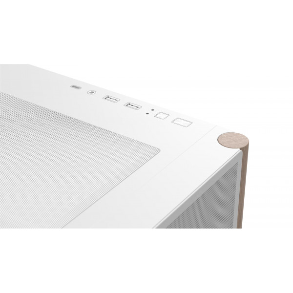 Корпус AeroCool D501A-G-WT-v2 (ACCM-DS01043.21) White без БЖ