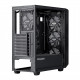 Корпус Prologix E120 Tempered Glass&Mesh Black