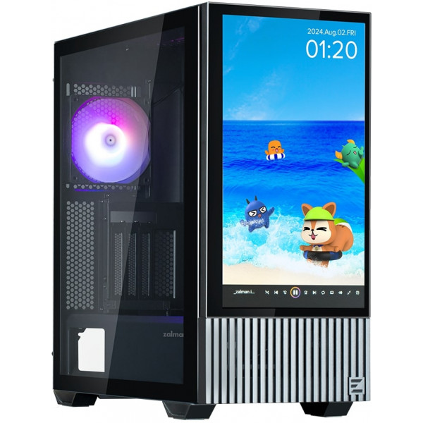Корпус Zalman Z10 DS Black (Z10DSBLACK) без БЖ