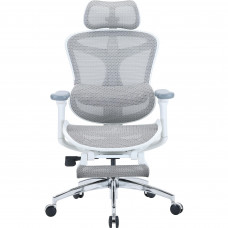 Крісло офісне Sihoo Doro C300L Mesh White with footrest (Doro-C300L-A3-102-JT)