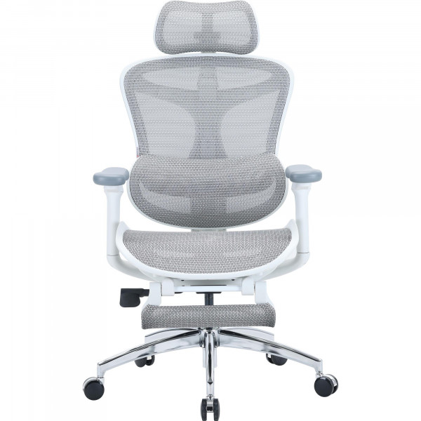 Крісло офісне Sihoo Doro C300L Mesh White with footrest (Doro-C300L-A3-102-JT)