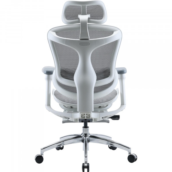 Крісло офісне Sihoo Doro C300L Mesh White with footrest (Doro-C300L-A3-102-JT)
