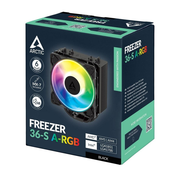 Кулер процесорний Arctic Freezer 36S A-RGB Black (ACFRE00198A)