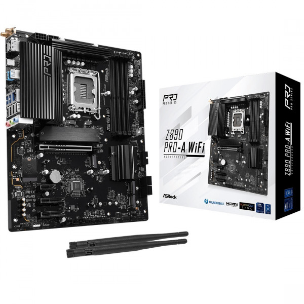 Материнська плата ASRock Z890 Pro-A WiFi Socket AM5