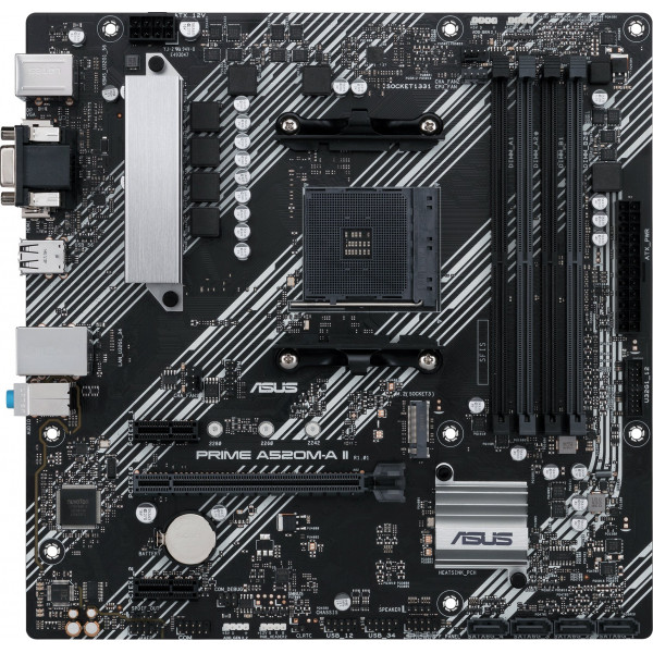 Материнська плата Asus Prime A520M-A II/CSM Socket AM4