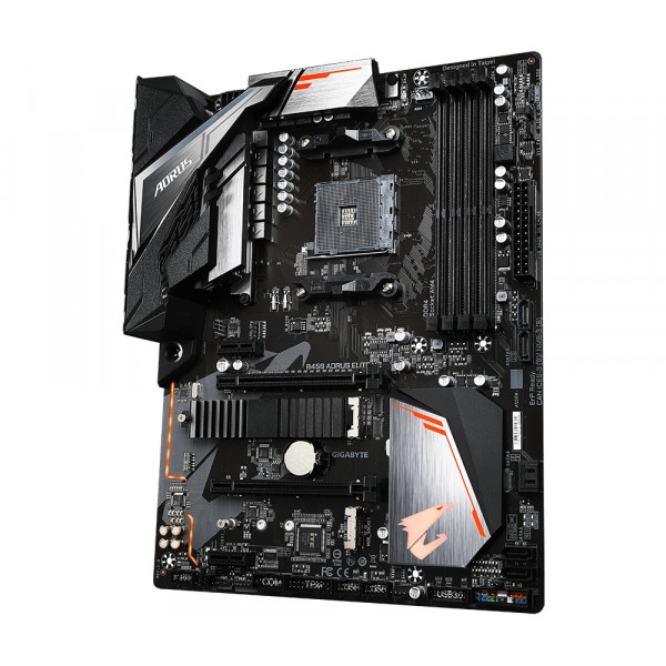 Материнська плата Gigabyte B450 Aorus Elite V2 Socket AM4