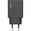 Мережевий зарядний пристрій Proove Slender (1USB-C, 1USB) 45W Black (WCSL45110001)