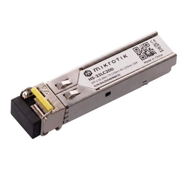 Mikrotik SFP Mikrotik HS-2733LC20D (пара HS-27LC20D + HS-33LC20, 1.25G/2.5G SM 20km 1270/1330)