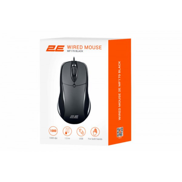 Миша 2E MF170 USB Black (2E-MF170UB)