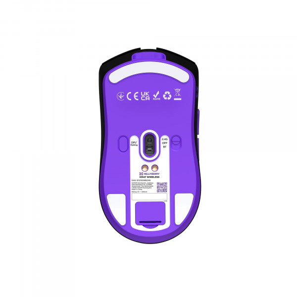 Миша бездротова Hator Hellyberry HM47 Wireless Black/Violet (HM47_black_violet)