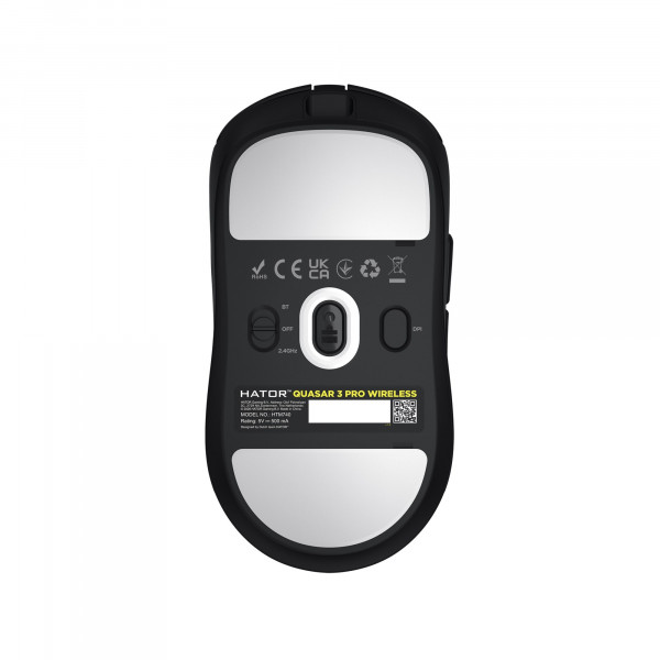 Миша бездротова Hator Quasar 3 Pro Wireless Black (HTM740)