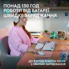 Миша бездротова Logitech G305 Superlight White (910-007747)
