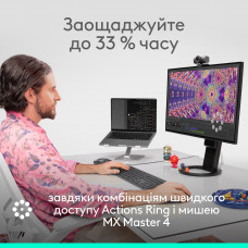 Миша бездротова Logitech MX Master 4 Graphite (910-007562)