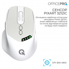 Миша бездротова OfficePro M520W White