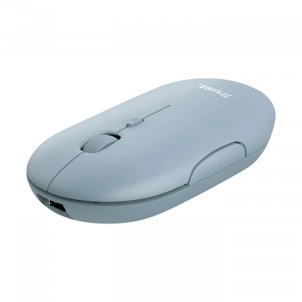 Миша бездротова Trust Puck Rechargeable Blue (24126)