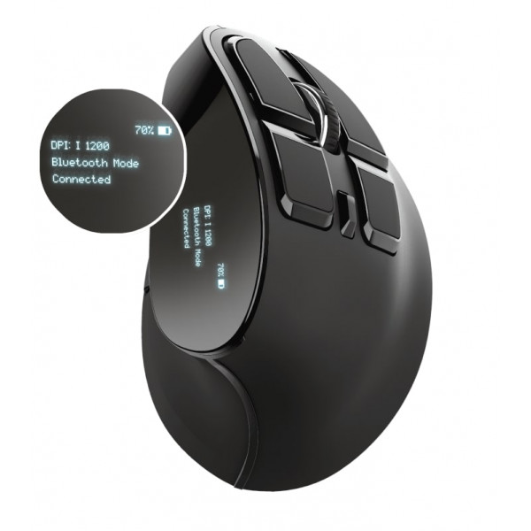 Миша бездротова Trust Voxx Rechargeable Ergonomic Black (23731)