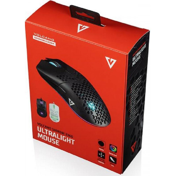 Миша Modecom Volcano Shinobi 3360 Black (M-MC-SHINOBI-3360-100)