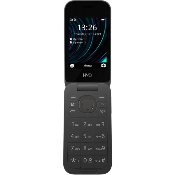 Мобільний телефон HMD 2660 Flip Black