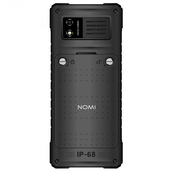 Мобiльний телефон Nomi i2420 Black-Grey