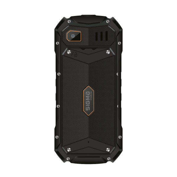 Мобільний телефон Sigma mobile X-treme PV68 Dual Sim Black/Orange (4827798738221)