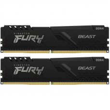 Модуль пам`ятi DDR4 2x8GB/2666 Kingston Fury Beast Black (KF426C16BBK2/16)